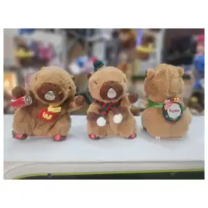 Capybara Navidad Interactivo 12 CM miniatura 3